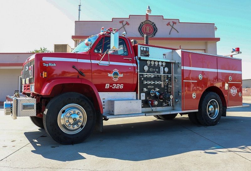 GMC Topkick Fire Truck