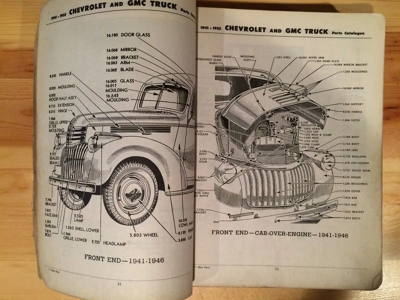 1941 GMC Truck Parts