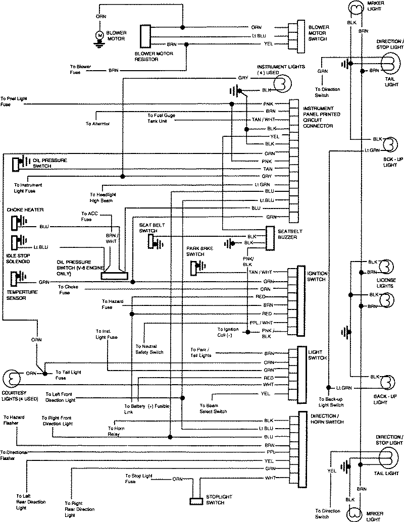 GMC Truck Wiring Diagram