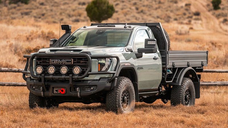 New GMC Truck Flatbed