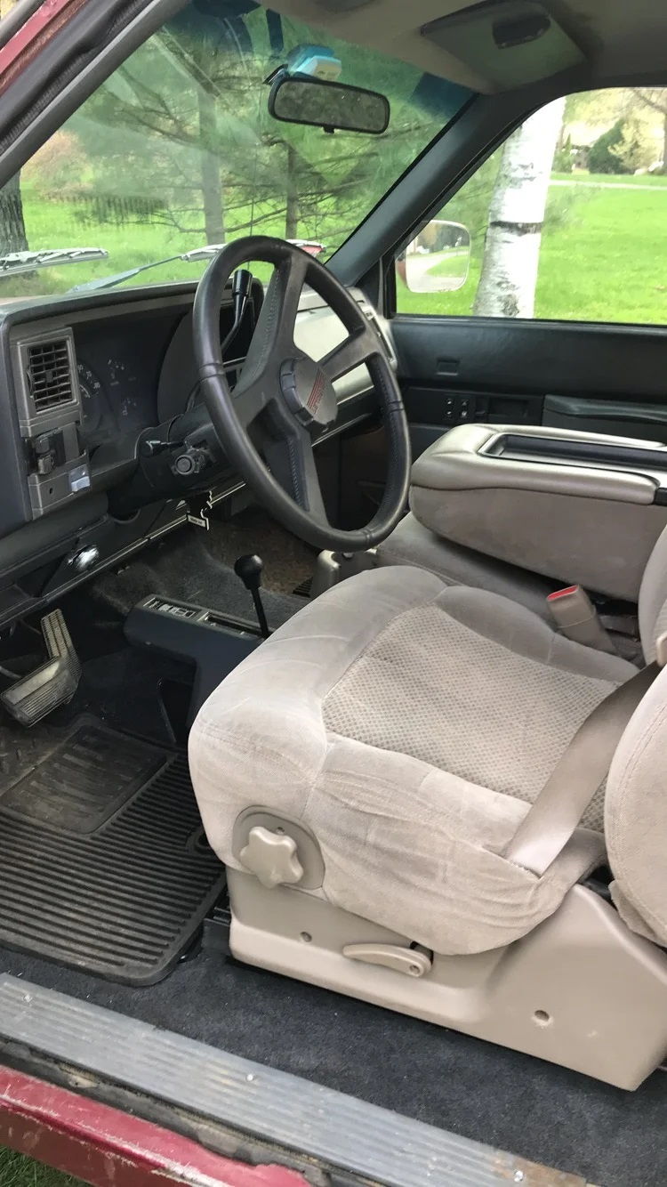 1998 GMC Truck Seats