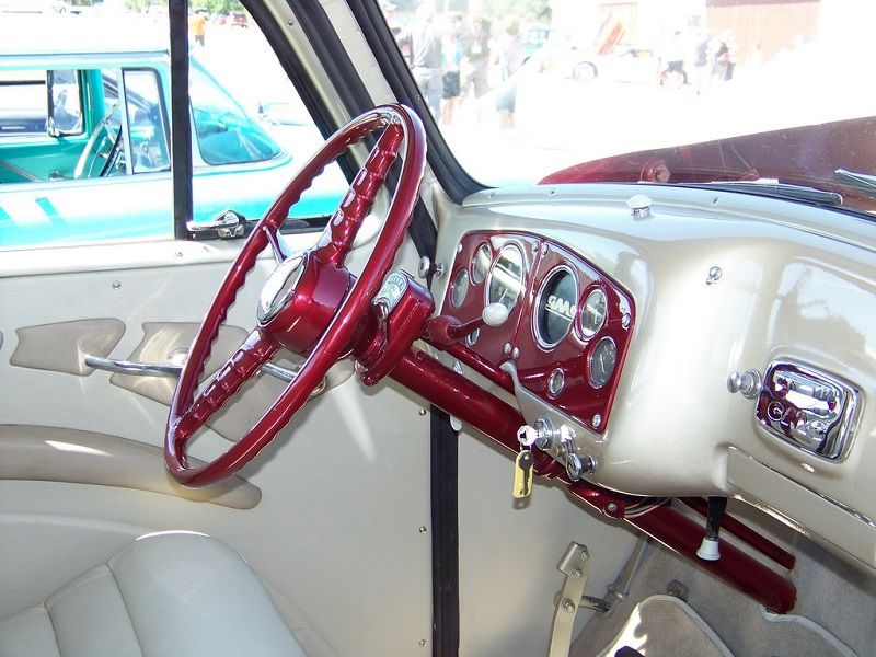 1954 GMC Truck Interior