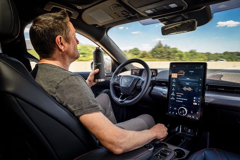 GMC Truck with Hands Free Driving