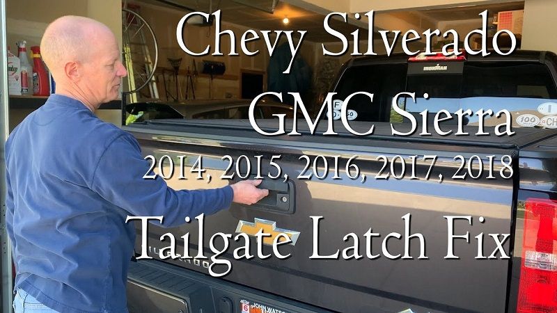 GMC Truck Tailgate Latch Repair