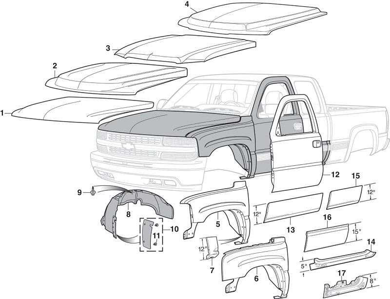 99 GMC Truck Parts