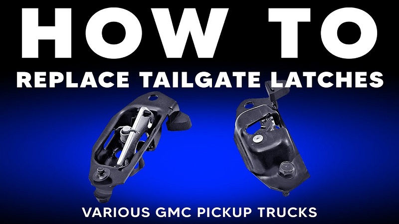 GMC Truck Tailgate Latch Repair