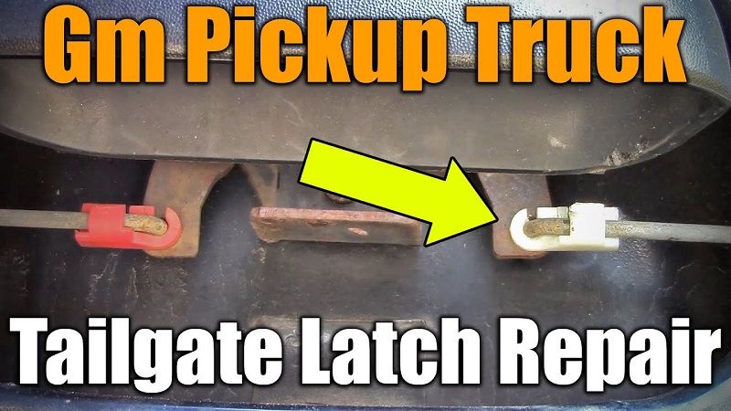 GMC Truck Tailgate Latch Repair