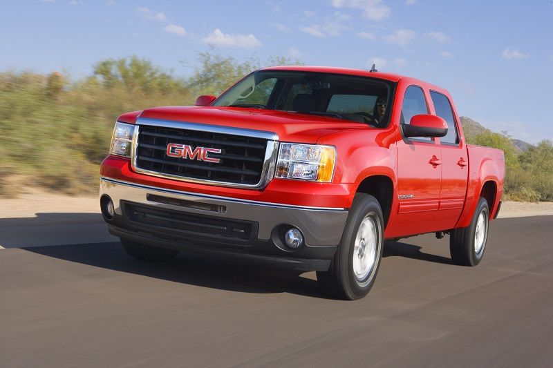 GMC Truck Colors 2010