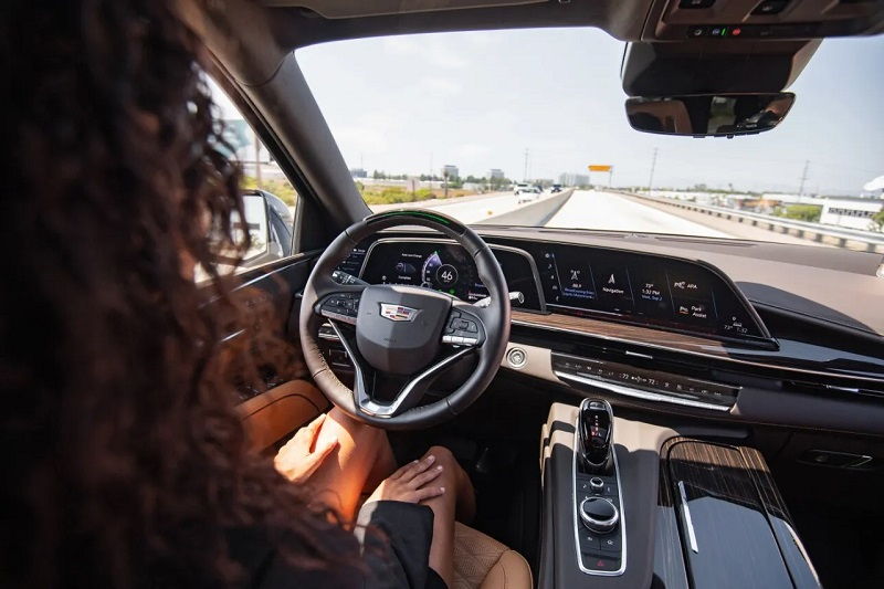 GMC Truck with Hands Free Driving