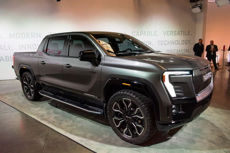 Electric GMC Denali Truck