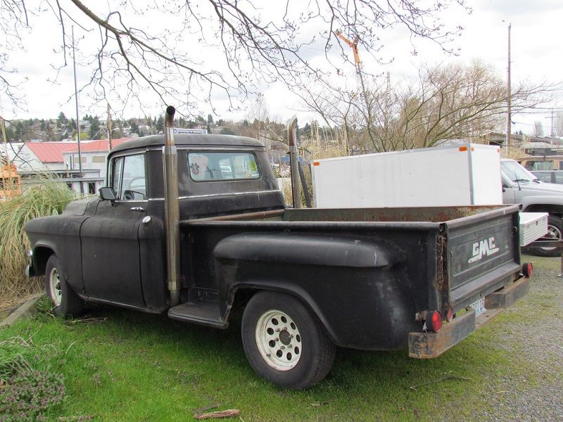 GMC Truck with Stacks