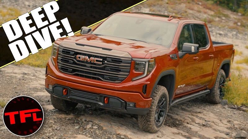 Orange GMC Truck