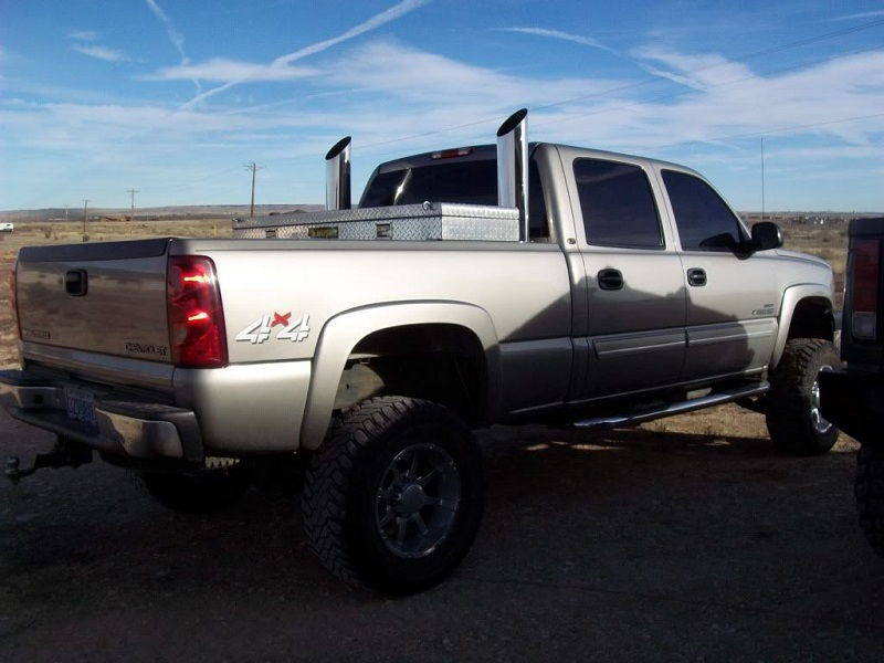 GMC Truck with Stacks