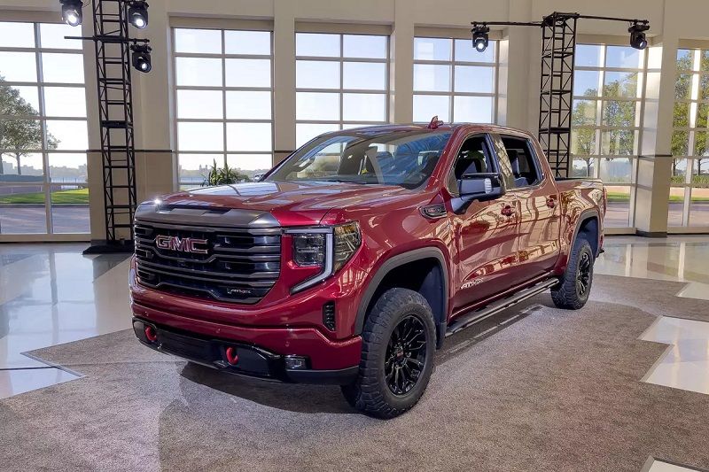 GMC Red Truck 2022