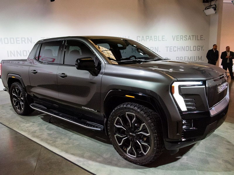 New GMC All Electric Truck