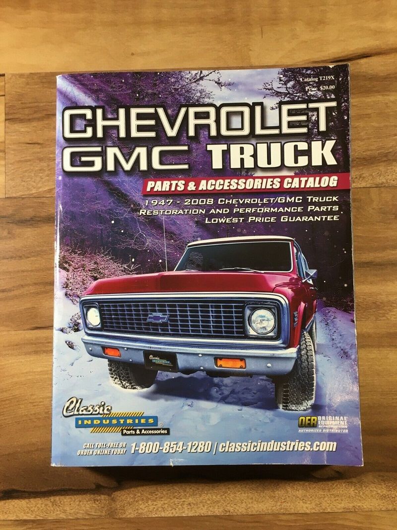 Chevrolet GMC Truck Parts Accessories Catalog