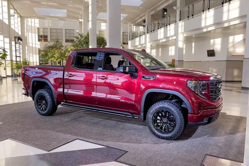 GMC Red Truck 2022