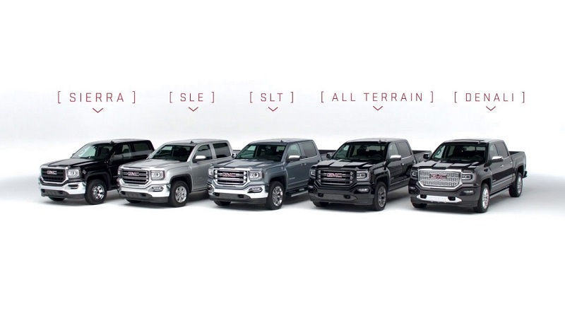 2016 GMC Truck Lineup